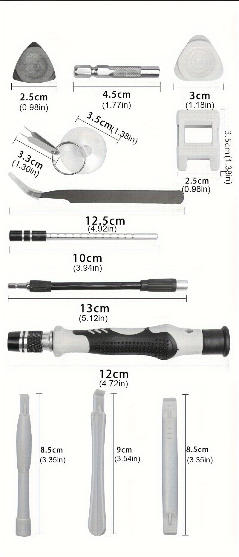 115-in-1 Precision Screwdriver Set - Magnetic Repair Tool Kit for Phones, Laptops & Electronics | Ergonomic Anti-Slip Handle, Chrome Vanadium Steel, Hex, Torx, Triangular, Angle, Drill Bit